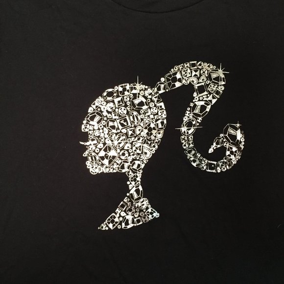 barbie silhouette shirt